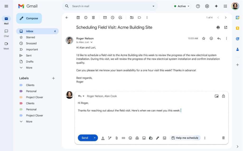 Google Gemini AI Now Handles Group Scheduling in Gmail for You