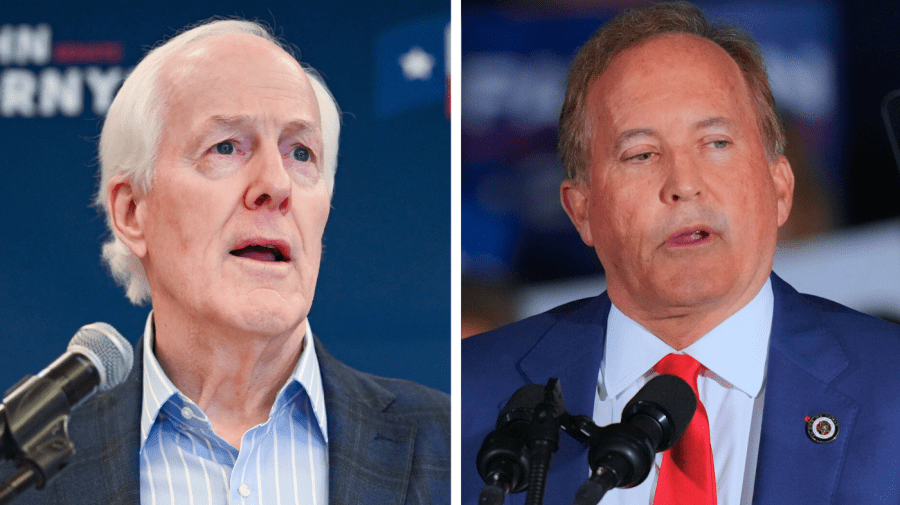 Poll shows Paxton beating Cornyn in Texas if Trump doesn’t endorse
