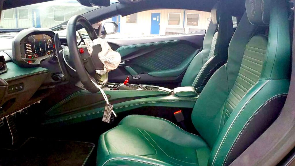 A Green Interior Is The Very Least Of This Lamborghini Revuelto’s Worries