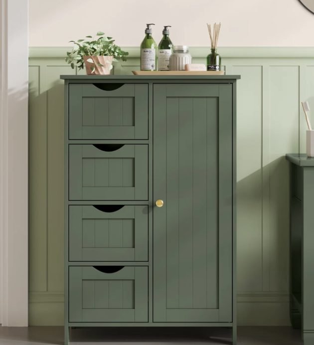 Manhattan Floor Storage Cabinet only $67.99 shipped!