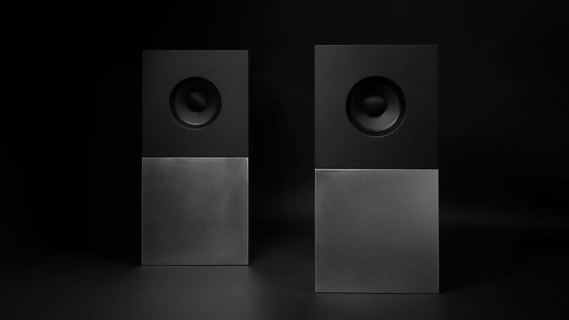 This Pared Down Stereo System Takes-on Cubist Dimensions