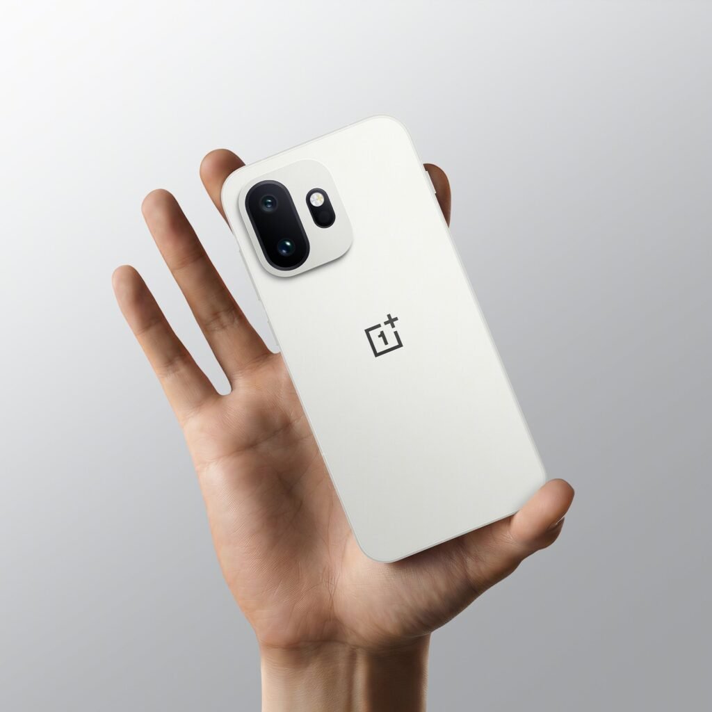 Third OnePlus 15T Color Has a White Metal Frame—Something You Rarely See