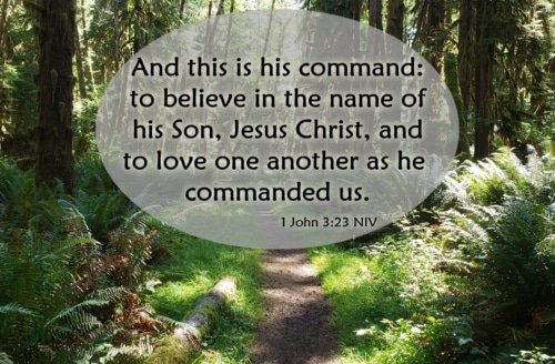 And This Is His Command – 1 John 3:23
