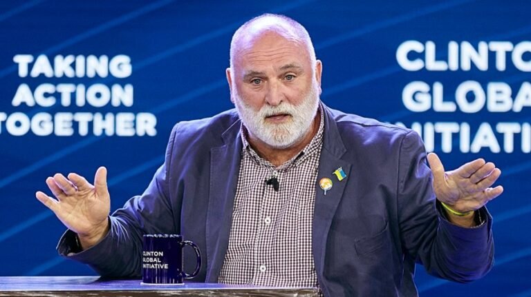 José Andrés's World Central Kitchen says it's providing TSA workers with meals amid DHS shutdown