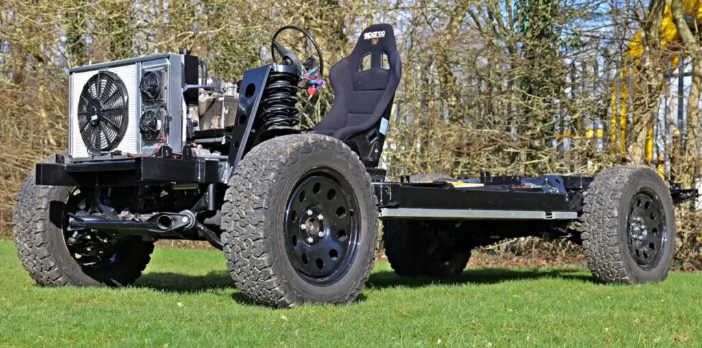 This Tesla-Powered Chassis Can Turn Classic Trucks Into EVs
