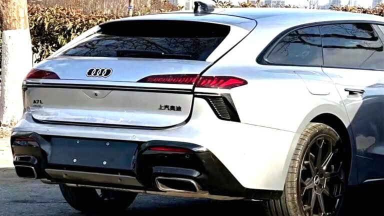 New A7L Avant Might Be The Longest Audi Wagon Ever Made