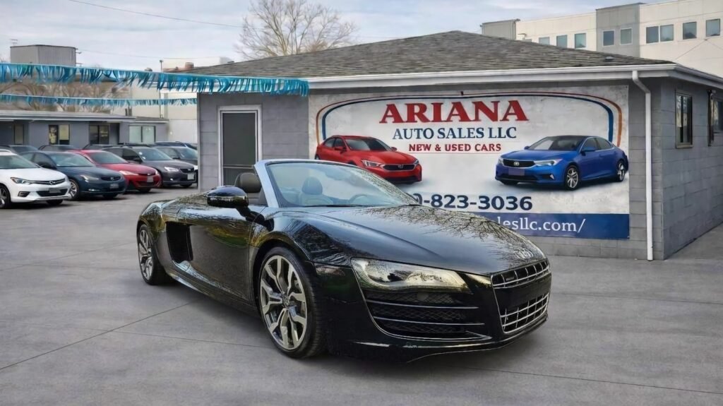 At $74,399, Could You Get Caught In This 2012 Audi R8 5.2 Quattro Spyder's Web?