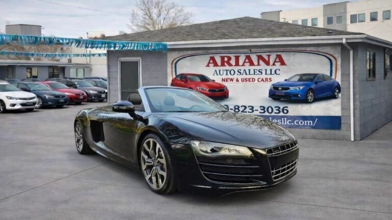 At $74,399, Could You Get Caught In This 2012 Audi R8 5.2 Quattro Spyder's Web?