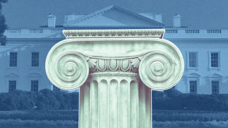 Trump’s design appointee wants to change the White House columns to be more ornate