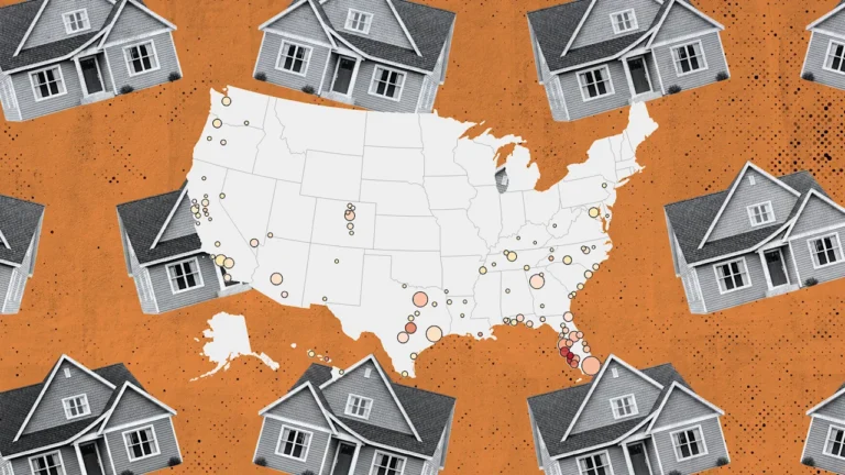 99 housing markets where home prices are falling: See the map