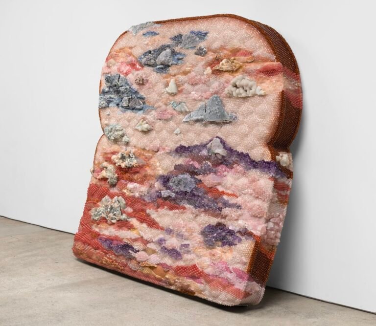Semiprecious Stones Coat Kathleen Ryan’s Oversized Sculptures of Rotting Food