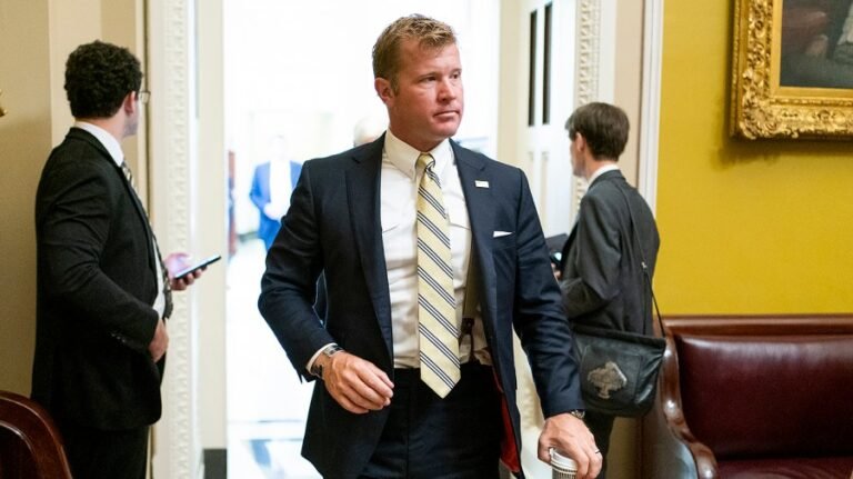 GOP Sen. Tim Sheehy joins police to physically remove protester from hearing