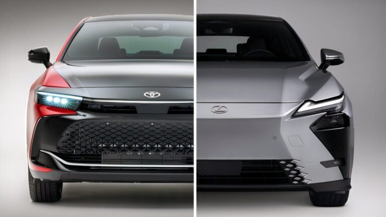 Family Feud: 2026 Lexus ES Vs. 2026 Toyota Crown