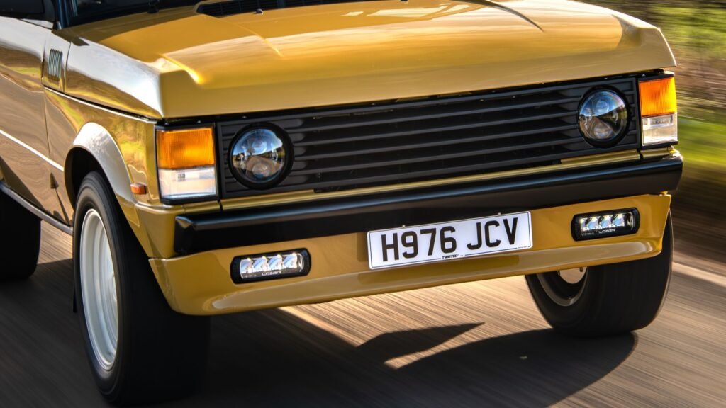 This Banana Yellow Range Rover Is A 500-HP Restomod That Costs Supercar Money