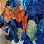 A Lush Textile Installation Springs to Life in Shanghai
