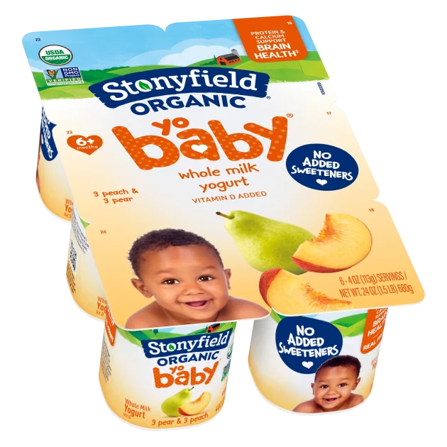 Get a FREE Stonyfield Organic YoBaby Product!