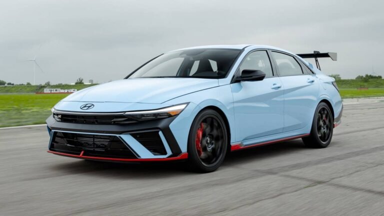 Hyundai’s Elantra N TCR Edition Brings Race-Car Hardware for $39K