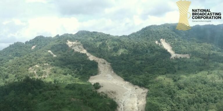 The 9 April 2026 landslide at Lamarain in Papua New Guinea