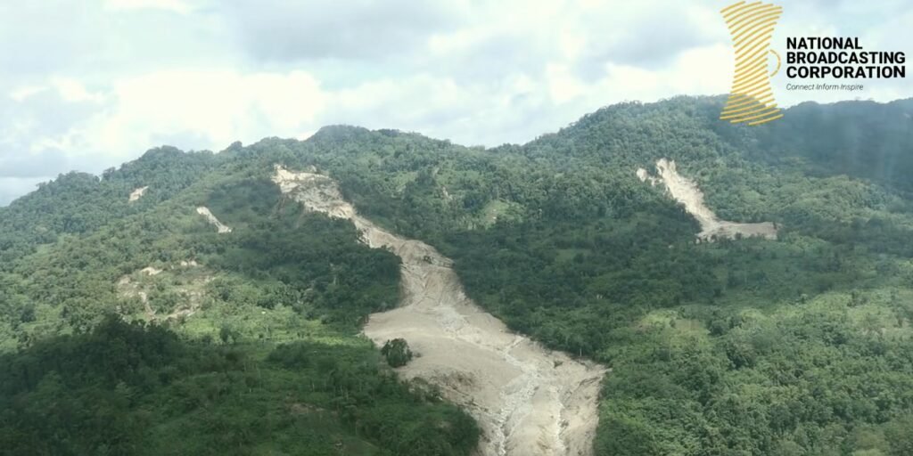 The 9 April 2026 landslide at Lamarain in Papua New Guinea