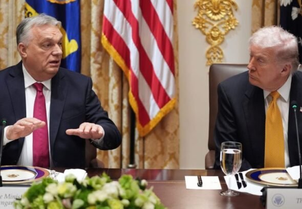 Trump urges Hungarians to 'get out and vote for' ally Orbán as election looms