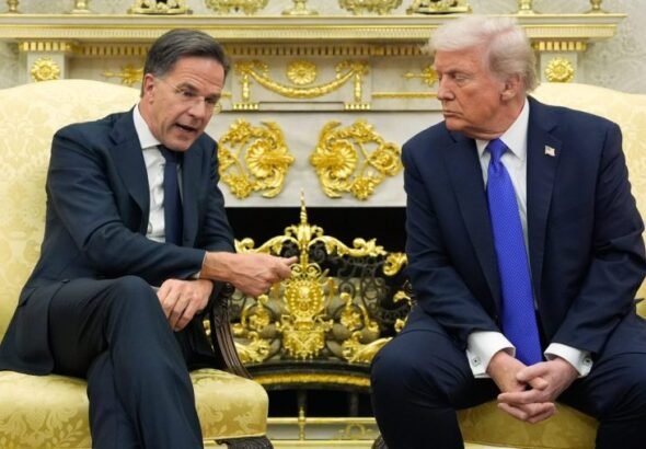 NATO secretary general visits Trump at volatile moment in Iran war