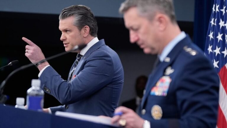 Hegseth, Caine to hold briefing Wednesday after Trump touts Iran ceasefire