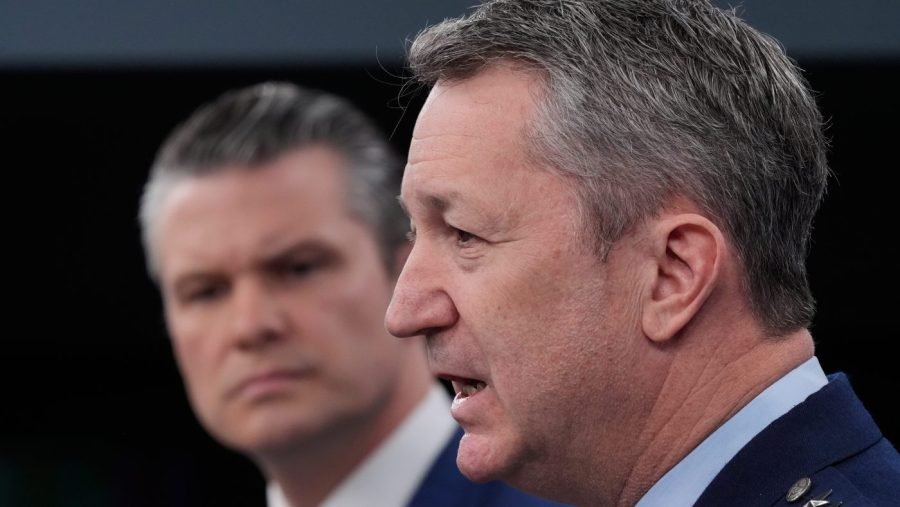 Caine says 13 ships made 'wise decision' to turn around amid US blockade