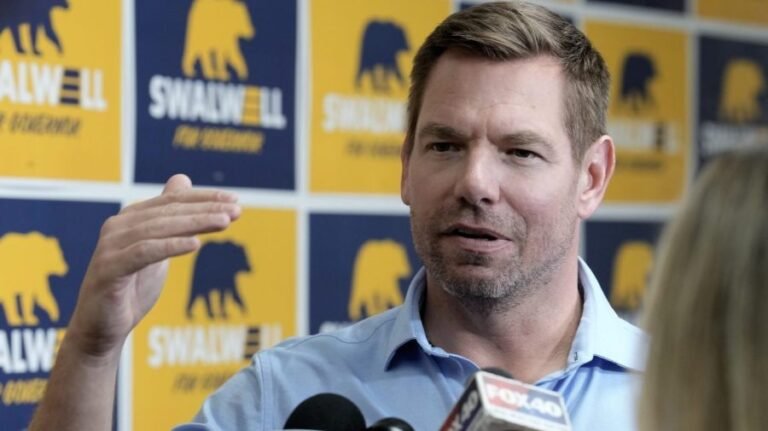Swalwell calls sexual assault claims 'flat false' as pressure mounts to drop governor bid