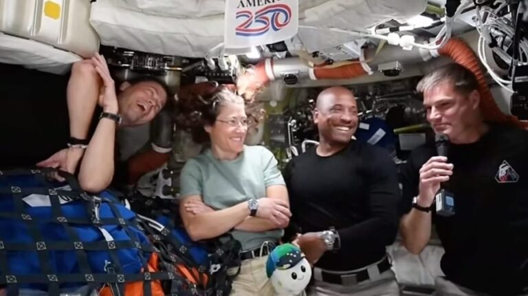 Watch live: Artemis II crew holds press conference from space