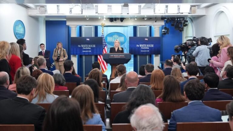 Leavitt dismisses 'crazy nonsense' suggesting WHCA dinner shooting was staged