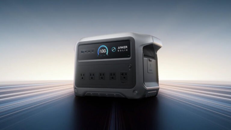 Anker SOLIX C1000 Gen 2 Portable Power Station on sale for only 7 more hours