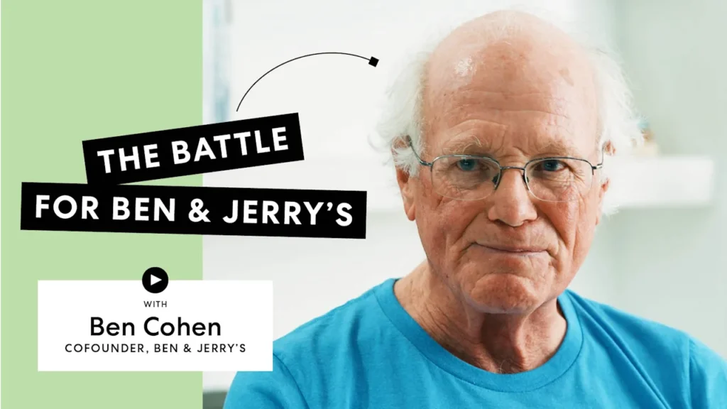 Ben Cohen is fighting to free Ben & Jerry’s