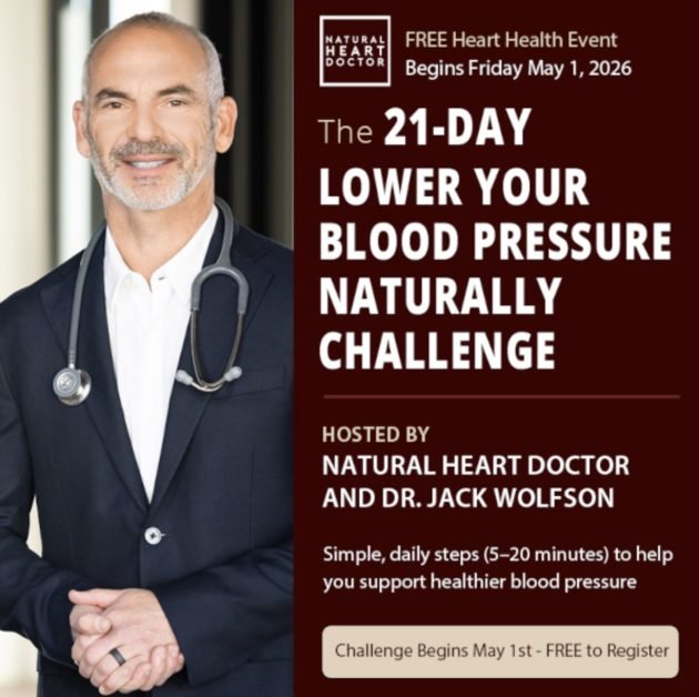 Join The Free 21-Day Lower Your Blood Pressure Naturally Challenge!