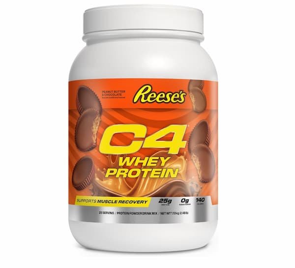 C4 Reese’s Peanut Butter & Chocolate Whey Protein Powder only $23.74 shipped (Reg. $45!)