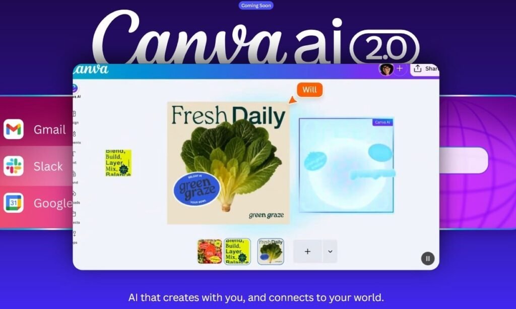 Canva AI 2.0: The Design Giant Reinvents Itself as a Conversational AI Agent Hub