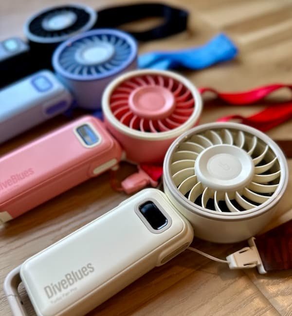 Rechargable Turbo Portable Handheld Fans as low as $9.17!