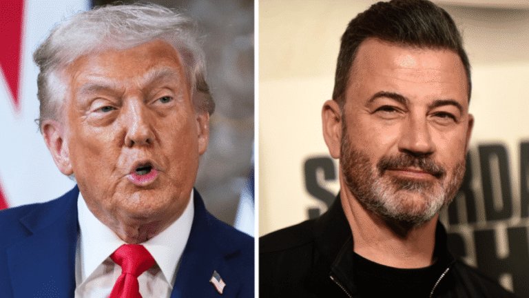 Trump calls for Jimmy Kimmel to be fired after joke about 'expectant widow' Melania