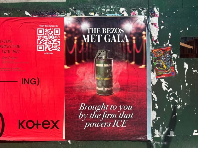 “Boycott the Bezos Met Gala” Posters Emerge Across NYC
