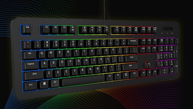 Grab the Lenovo Legion K310 gaming keyboard at record-low of just $37.99!