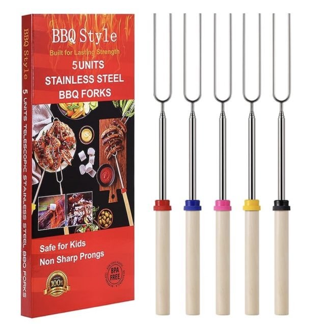 Marshmallow Roasting Sticks (5 pack) only $6.60!