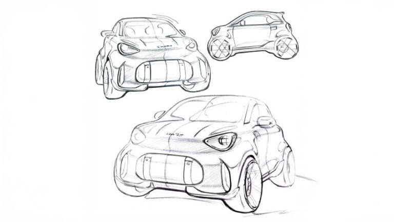 New Smart #2 city car - pictures