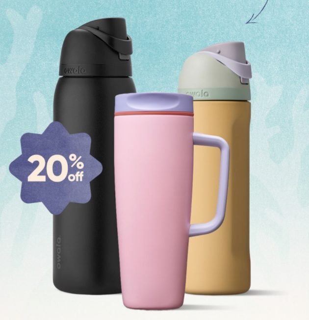 *RARE* Score 20% off Owala Water Bottles Today!