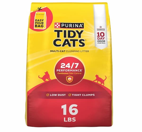 Purina Tidy Cats Clumping Cat Litter, 16 lb. Bag only $8.12 shipped!