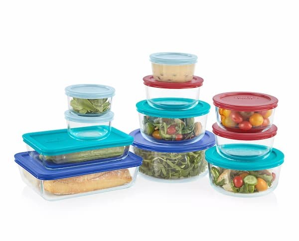 Pyrex 22-Piece Glass Food Storage Set only $21.59! {Today Only}