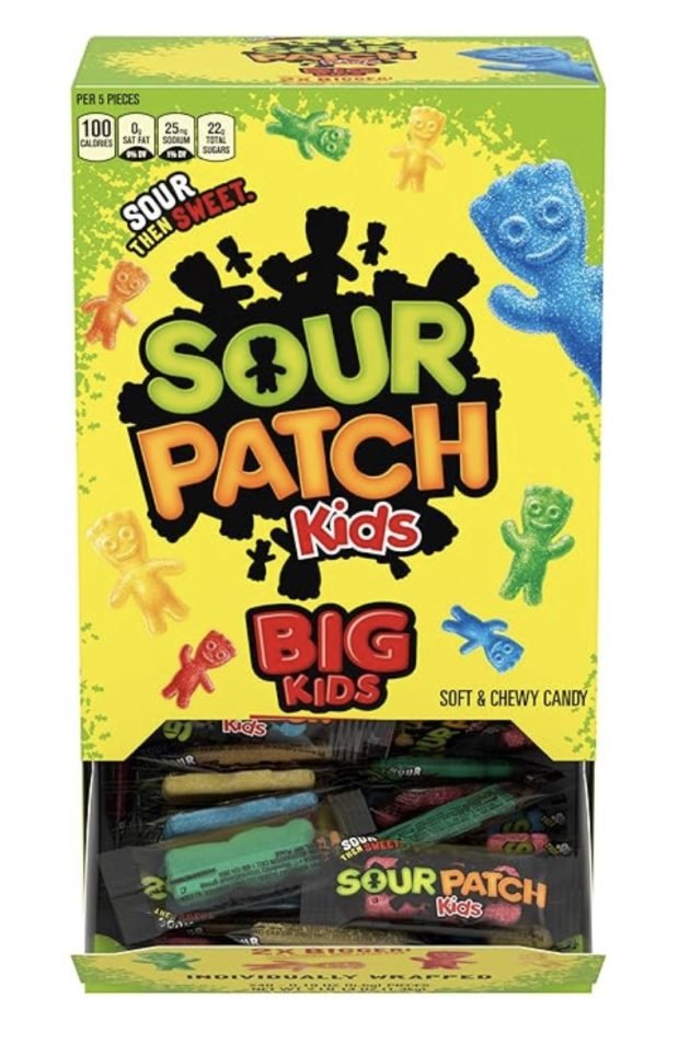 Sour Patch Kids Individually Wrapped Candy, 240 Pieces only $11 shipped!