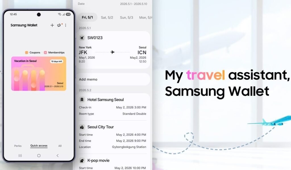 Samsung Wallet Debuts ‘Trips’: The New Hub to Manage Your Travels from Your Phone