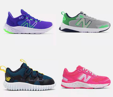 Kids’ New Balance Sneakers for $30 each! (Reg. $55-$65!)