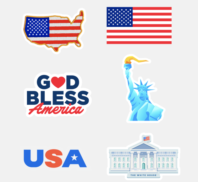 Get a FREE USA Sticker Pack from Sticker Mule!