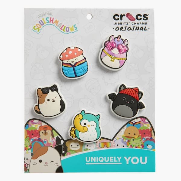 Crocs Jibbitz Squishmallows Shoe Charms 5-Pack only $9.97 shipped (Reg. $20!)