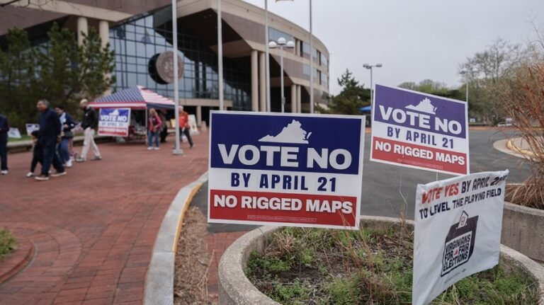 Redistricting fight heads to grand finale in Virginia, Florida